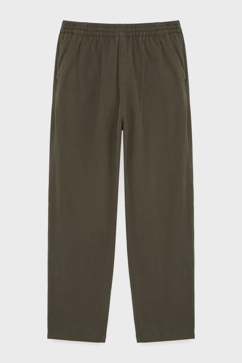 Чоловічі оливкові спортивні штани WASHED 5