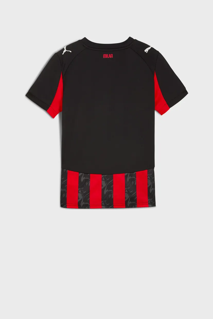 Дитяча чорна футболка у смужку AC Milan 25/26 Home Jersey Youth 6