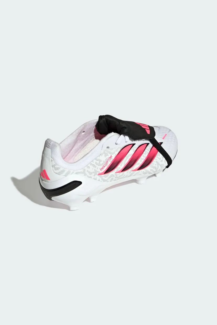 Дитячі білі бутси PREDATOR ELITE Fold-Over Tongue Firm Ground Football Kids 4