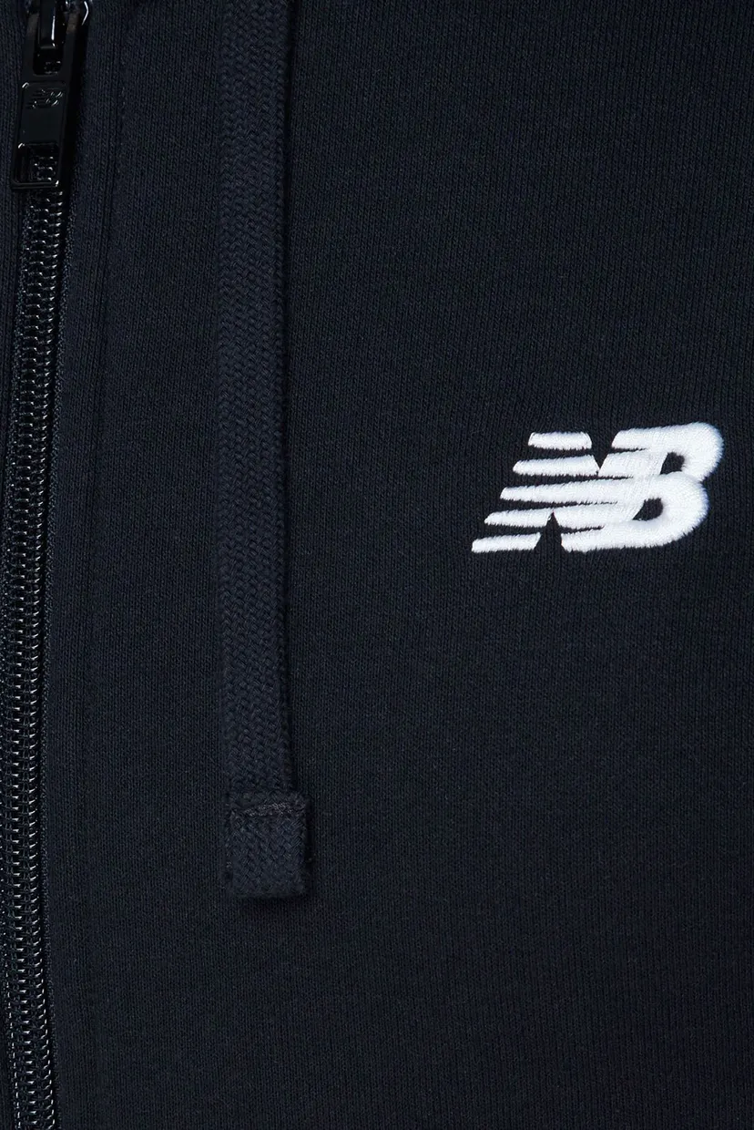 Жіноче чорне худі NB SMALL LOGO 3