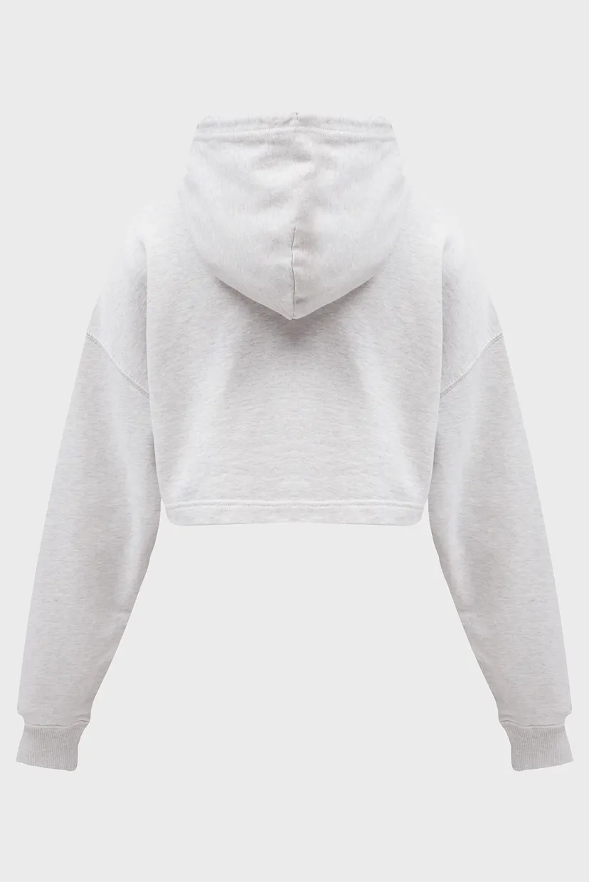 Женское светло-серое худи TJW CRP LETTERMAN HOODIE 6