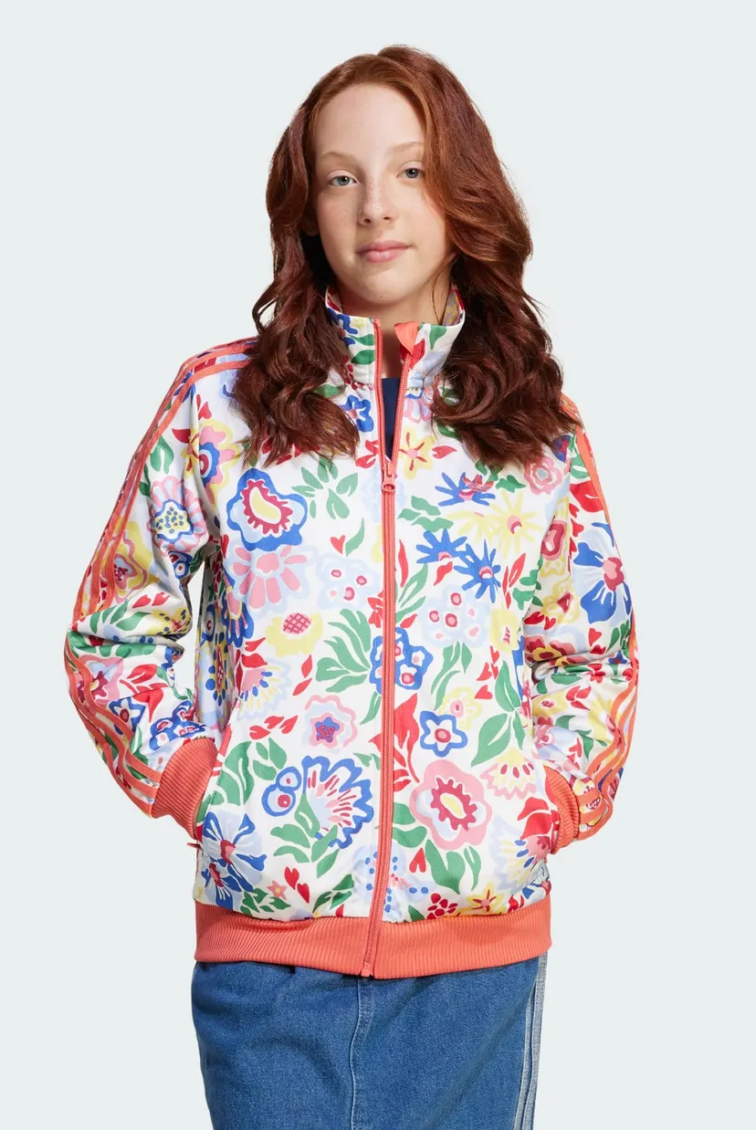 新品未使用 adidas アディダス FIREBIRD TRACK TOP M Детская спортивная кофта с узором adidas Originals x Liberty
