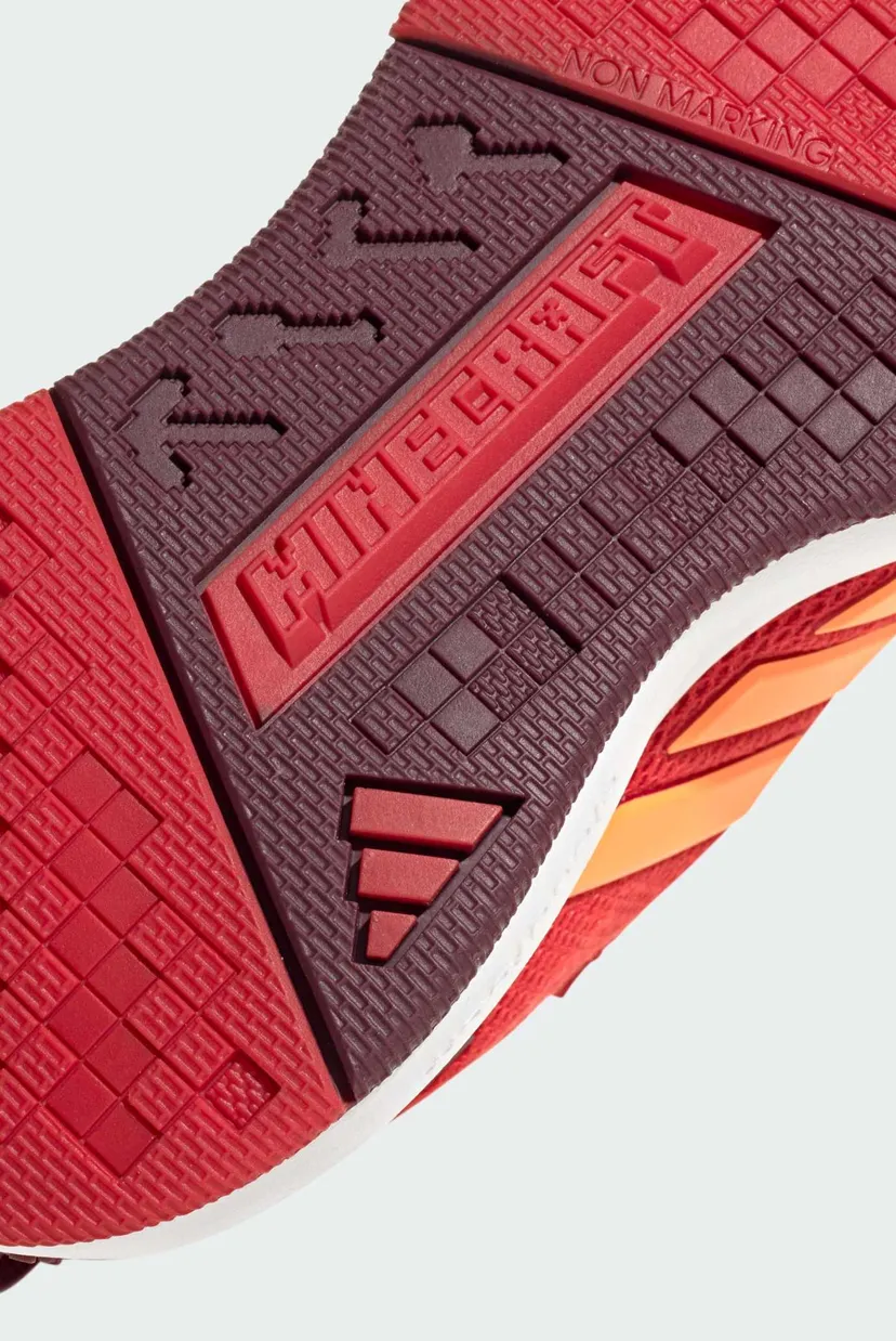 Дитячі червоні кросівки ADIDAS MINECRAFT PRO CHILDREN 9