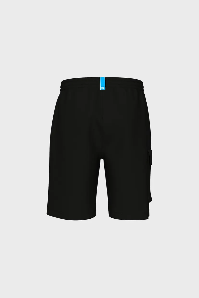 Чоловічі чорні шорти GRAPHIC LONG BERMUDA FLEECE 7