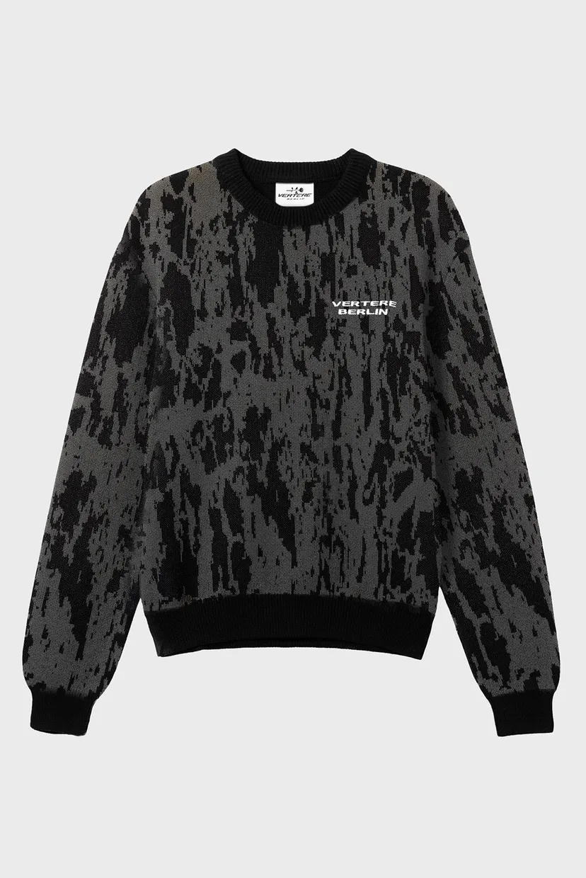 Сірий джемпер MARBLE KNIT (унісекс) 7