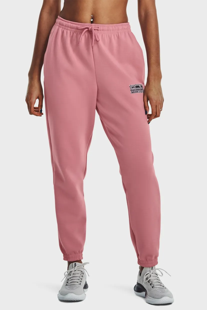 Рожеві спортивні штани UA Summit Knit Joggers (унісекс) 3