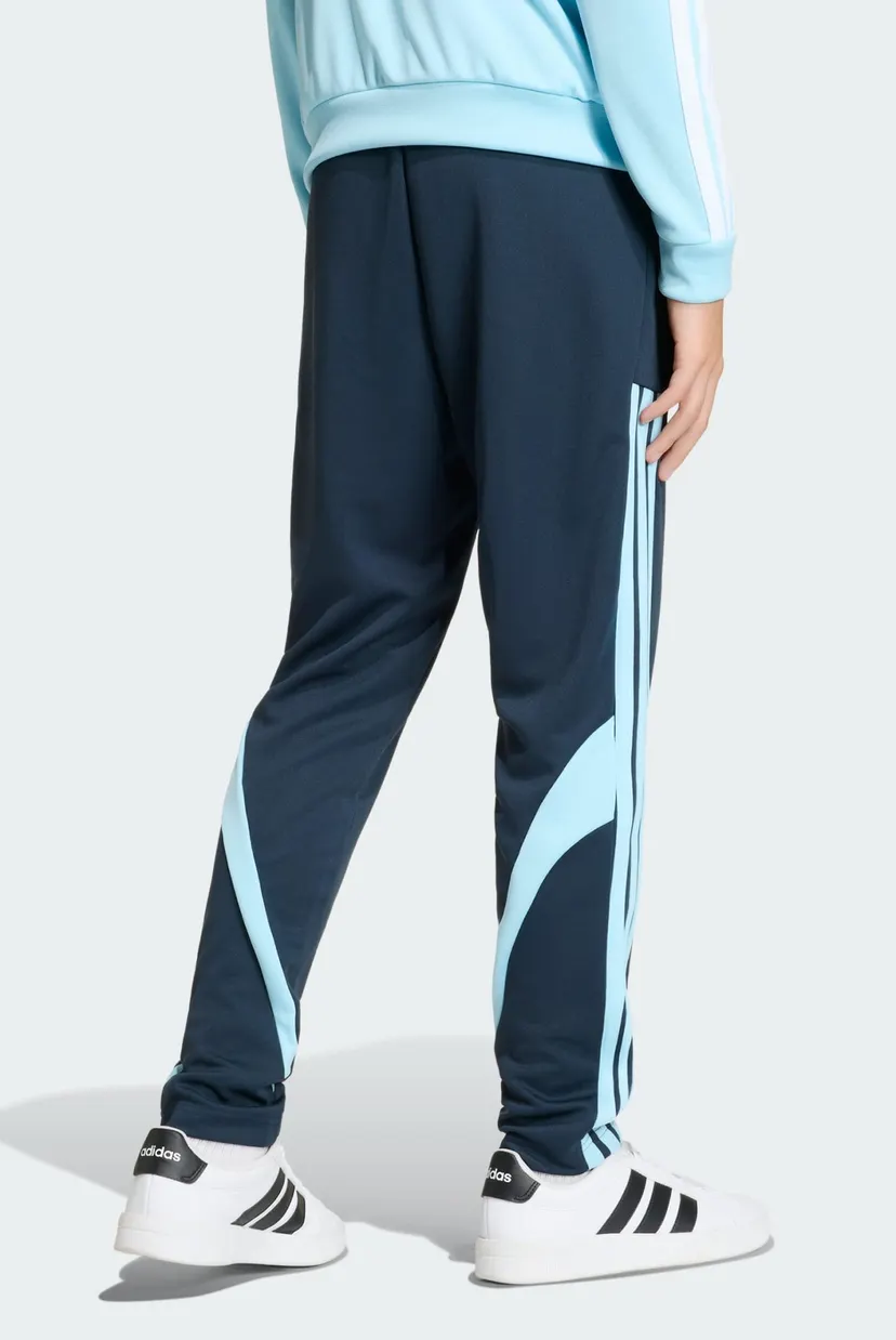 Детские темно-синие спортивные брюки House of Tiro Colors of Football High Waisted Wide Leg 6