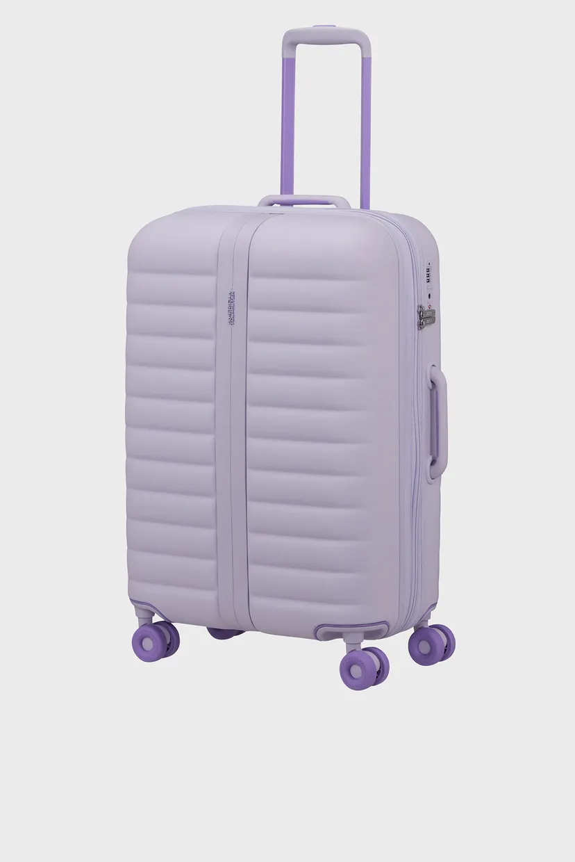 Жіноча бузкова валіза 67 см NEOVIBE FRESH LILAC 6