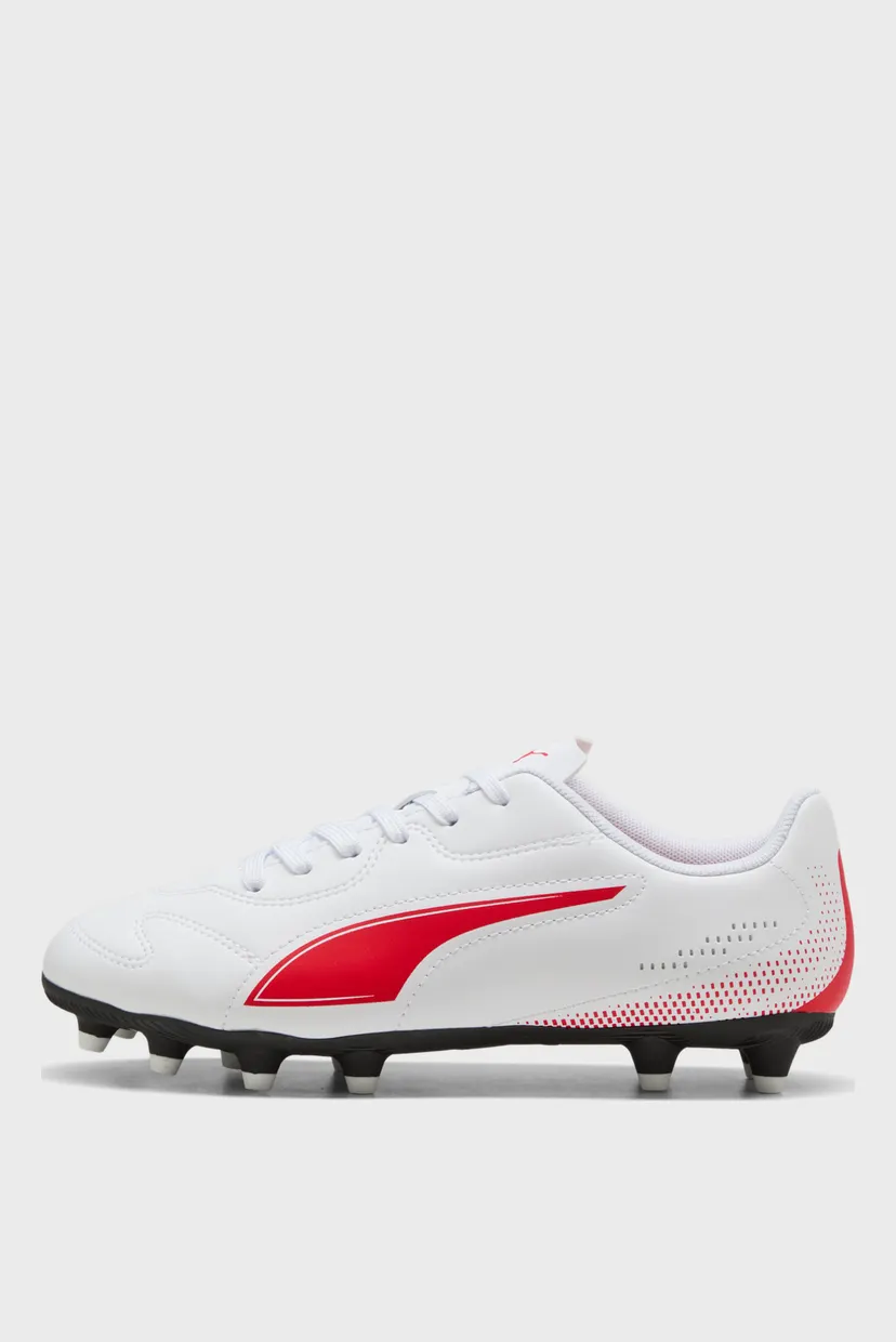 Детские белые бутсы VITORIA II FG/AG Football Boots Youth 3