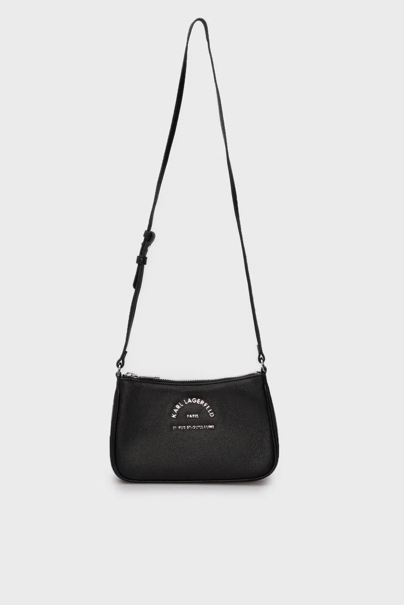 Жіноча чорна сумка RSG METAL SM ZIP CB 6