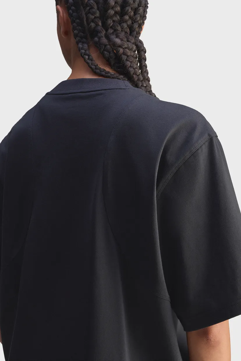 Жіноча чорна футболка adidas by Stella McCartney Loose 5