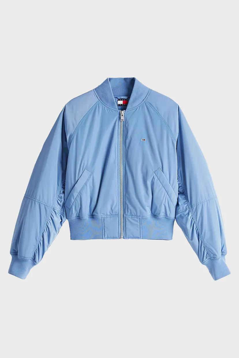 Женский голубой бомбер TJW ESSENTIAL BOMBER JACKET EXT 5