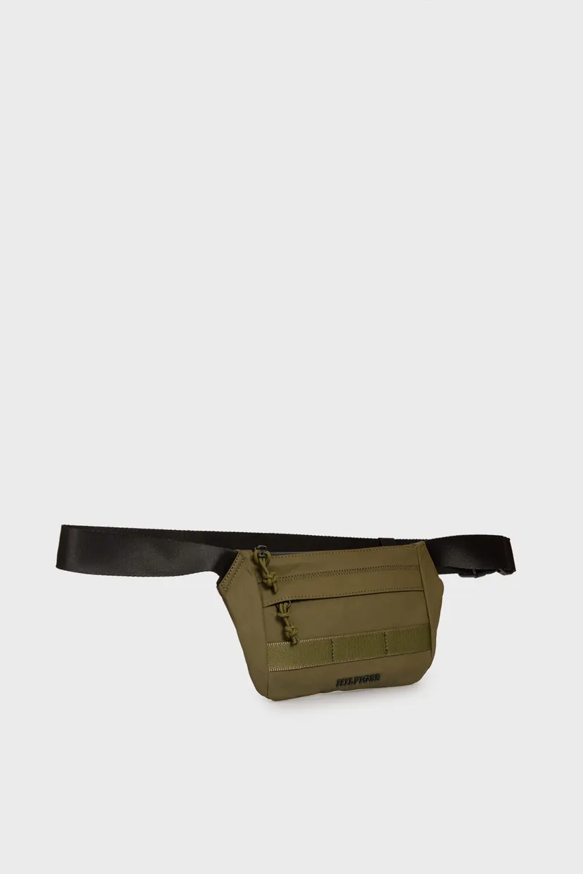 Мужская оливковая поясная сумка TH COLOUR BUMBAG 3