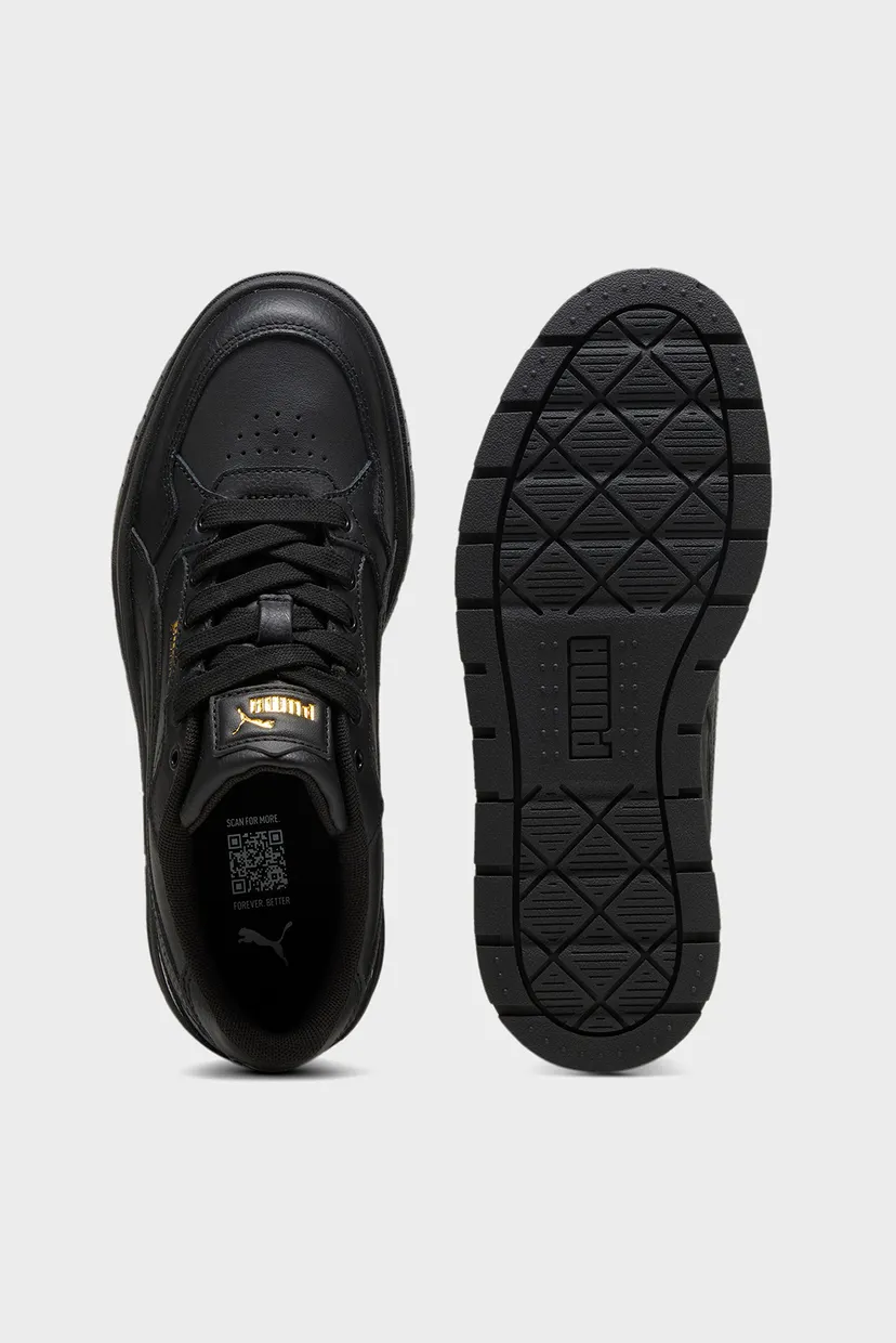 Жіночі чорні шкіряні снікерси Karmen II Idol Sneakers Women 5