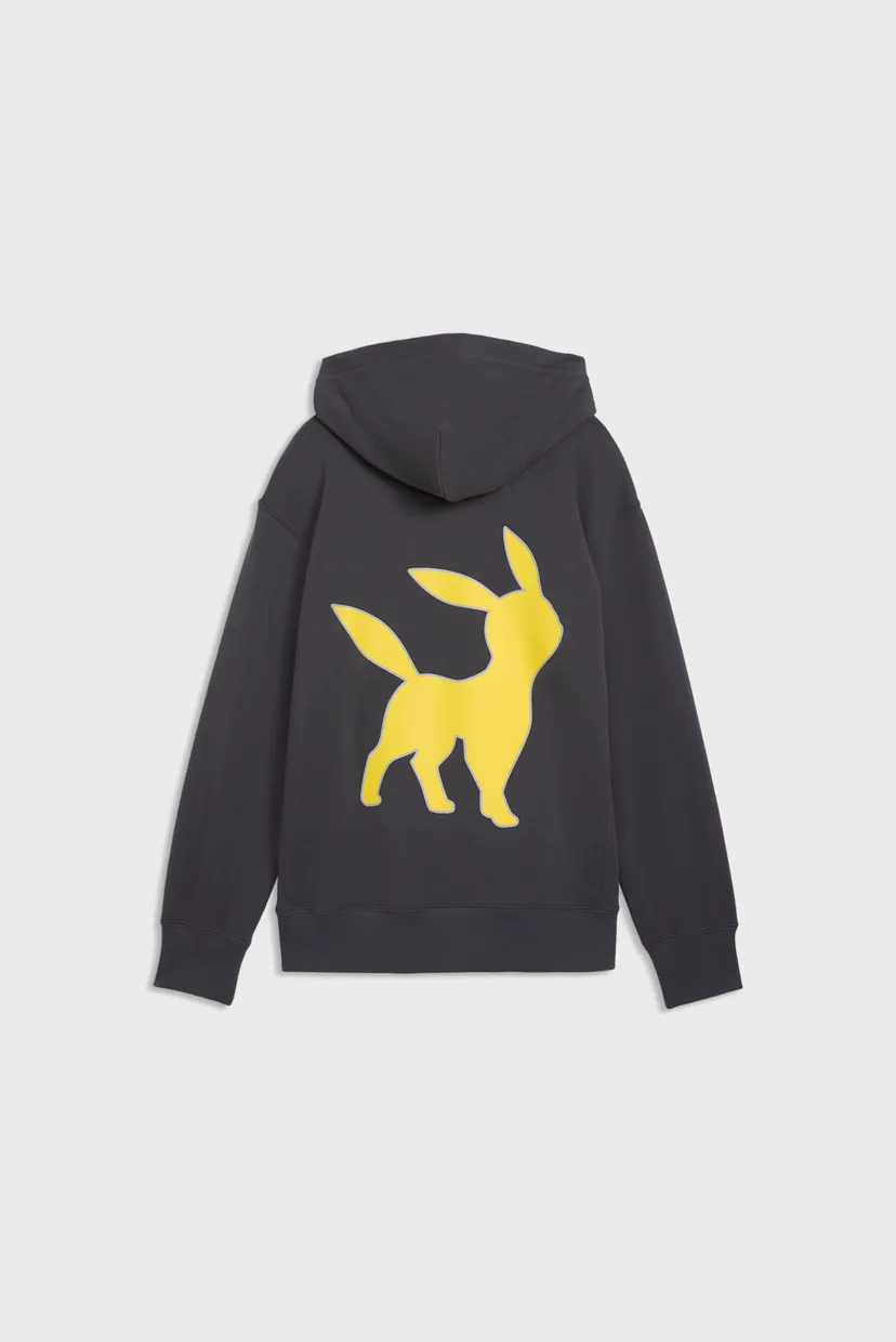 Детское черное худи PUMA x POKEMON Relaxed Graphic Hoodie Youth 5