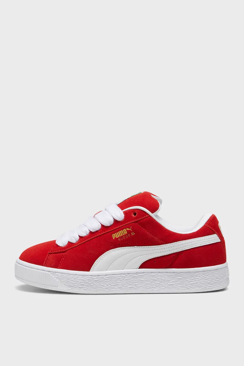 Красные замшевые сникерсы Suede XL Sneakers 4