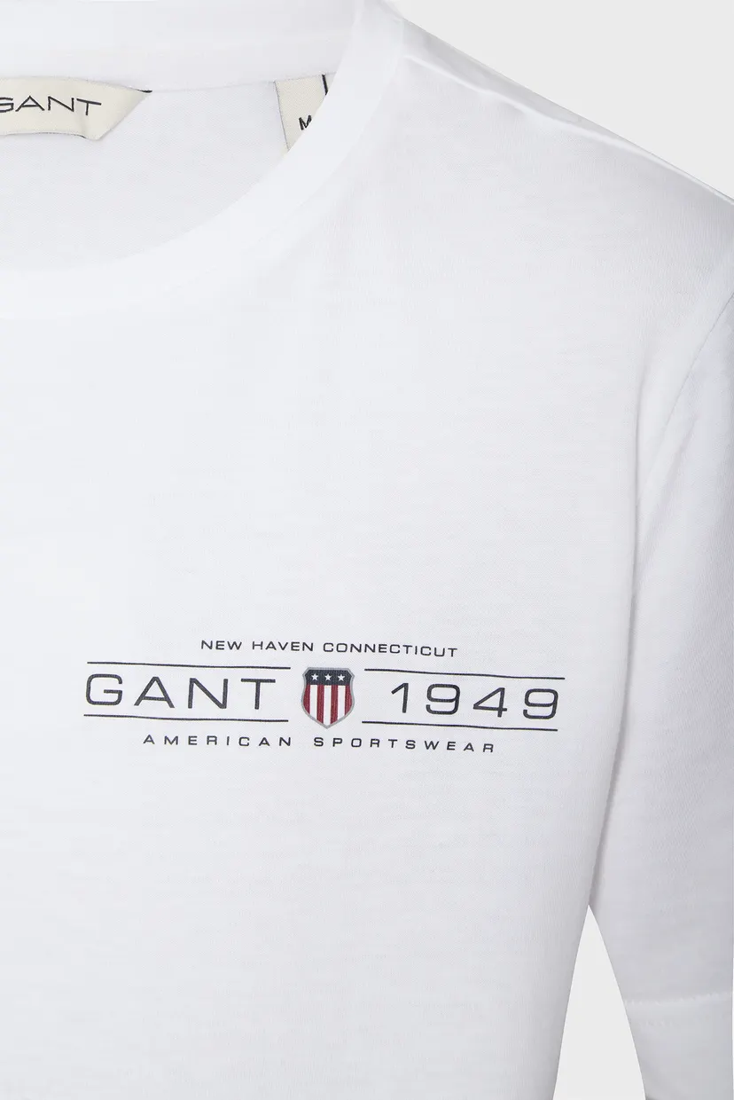 Жіноча біла футболка REG SHIELD SS T-SHIRT 3