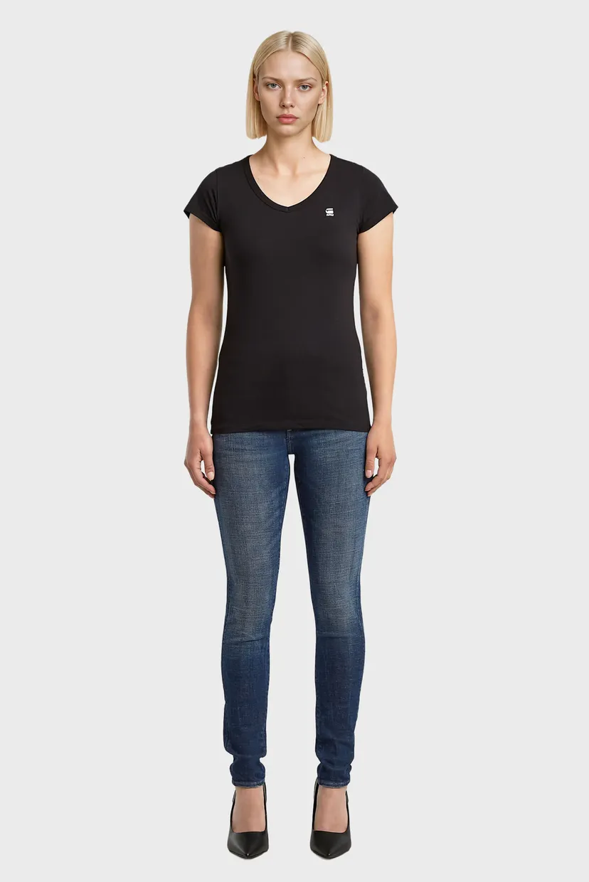 Жіночі темно-сині джинси 3301 Skinny Wmn 4