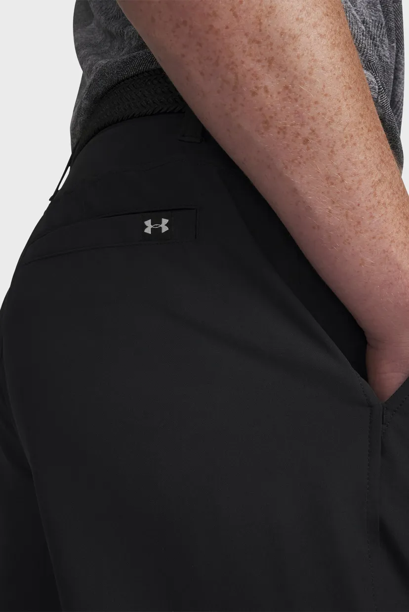 Мужские черные шорты UA Drive Tapered Short-BLK 4