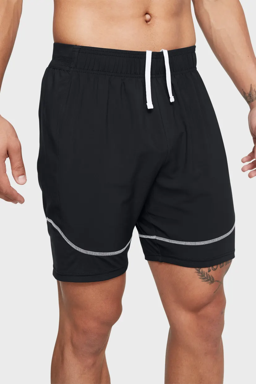 Мужские черные шорты UA M's Ch. Pro Train Short 4