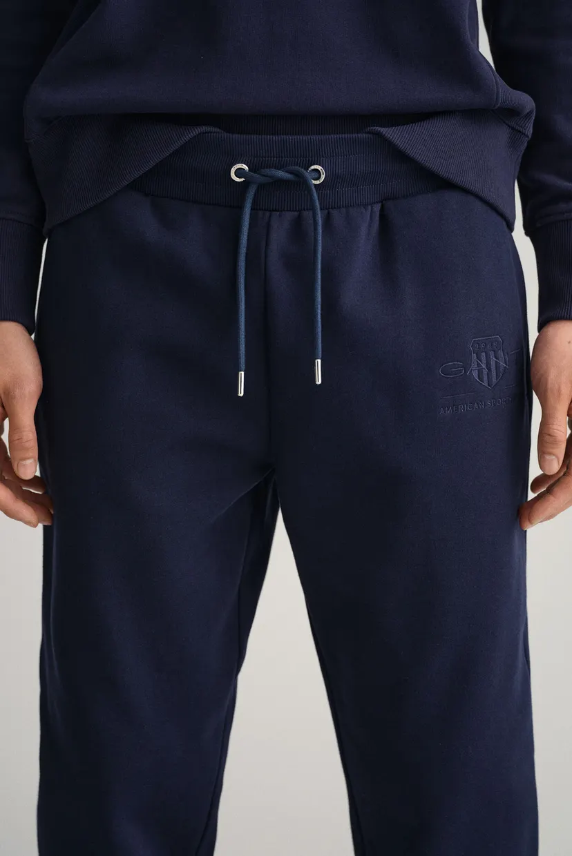 Мужские темно-синие спортивные брюки TONAL ARCHIVE SHIELD PANTS 4