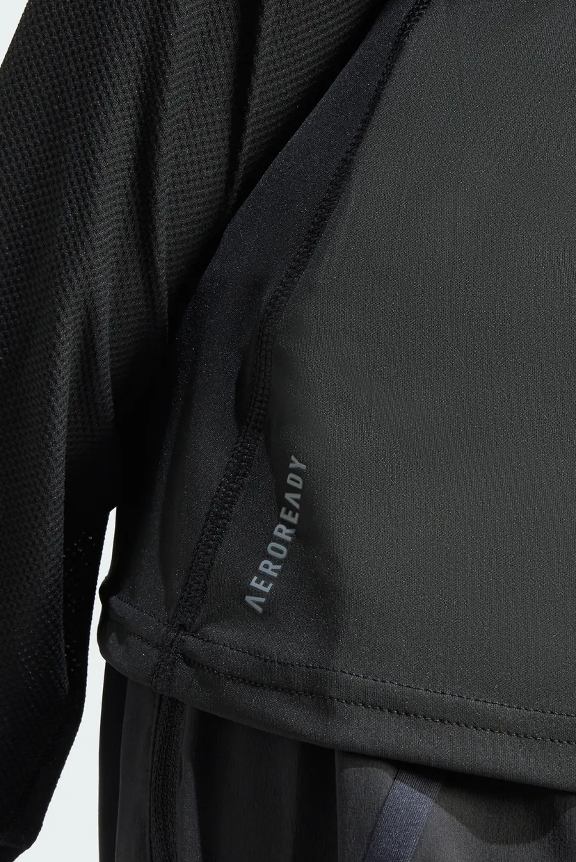 Жіноча чорна футболка Adizero Essentials 5