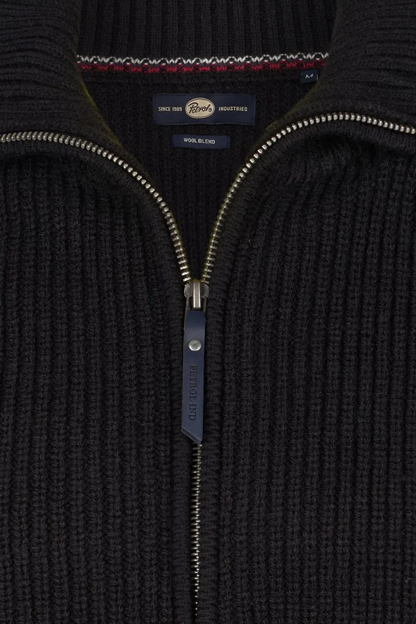 Чоловіча чорна кофта Knitwear 5