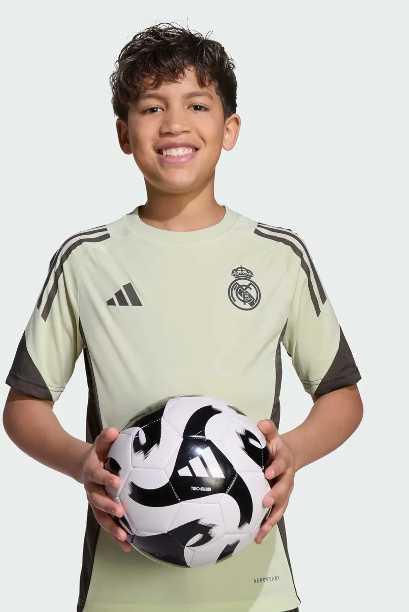 Дитяча зелена футболка Real Madrid Tiro 25 Competition Training Kids 6