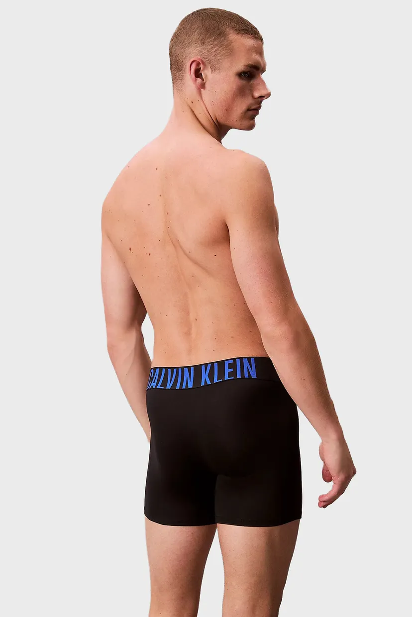 Мужские черные боксеры (3 шт) BOXER BRIEF 4