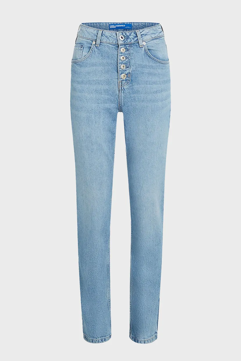Женские голубые джинсы hr tapered shank denim 5