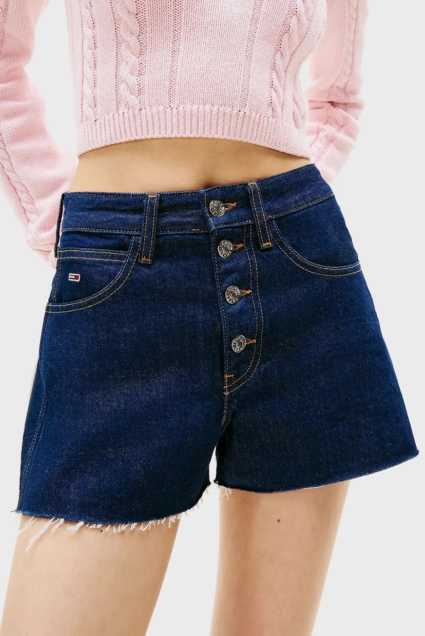 Жіночі темно-сині джинсові шорти HOT PANT BF BI9056 4