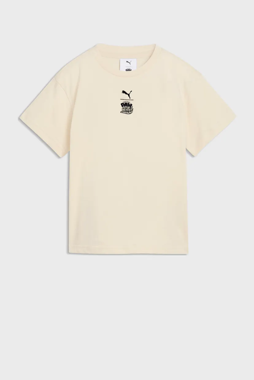 Дитяча бежева футболка PUMA x PAW PATROL Relaxed Graphic Tee Kids 4