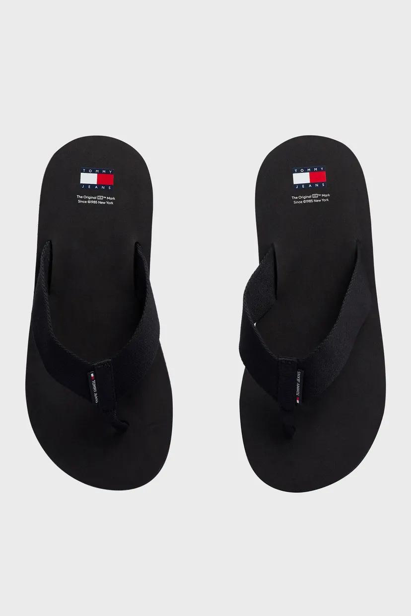 Мужские черные вьетнамки TJM ELEVATED FLIP FLOP 4