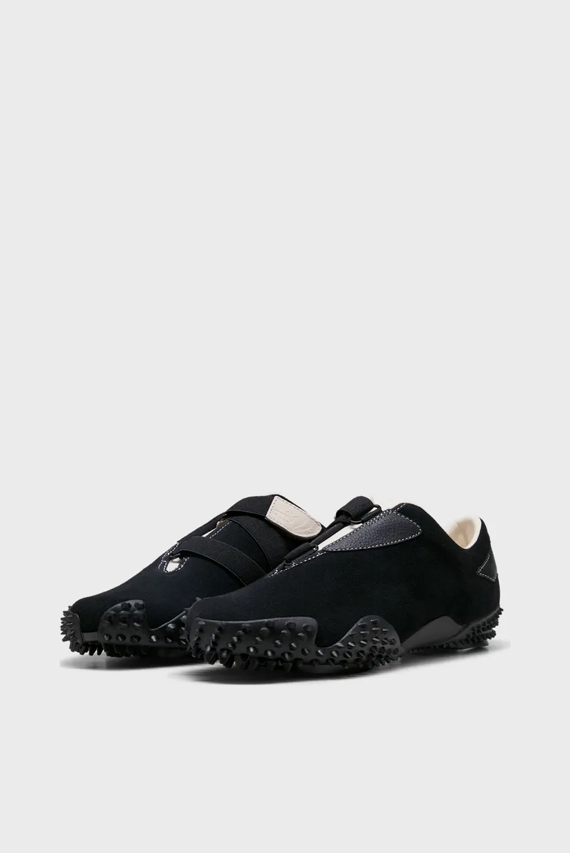 Чорні шкіряні кросівки Mostro Icons Sneakers Unisex 3