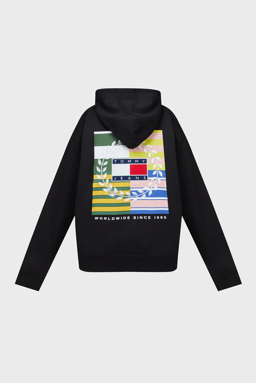 Жіноче чорне худі TJW RLX TJ LUXE 1 HOODIE 5