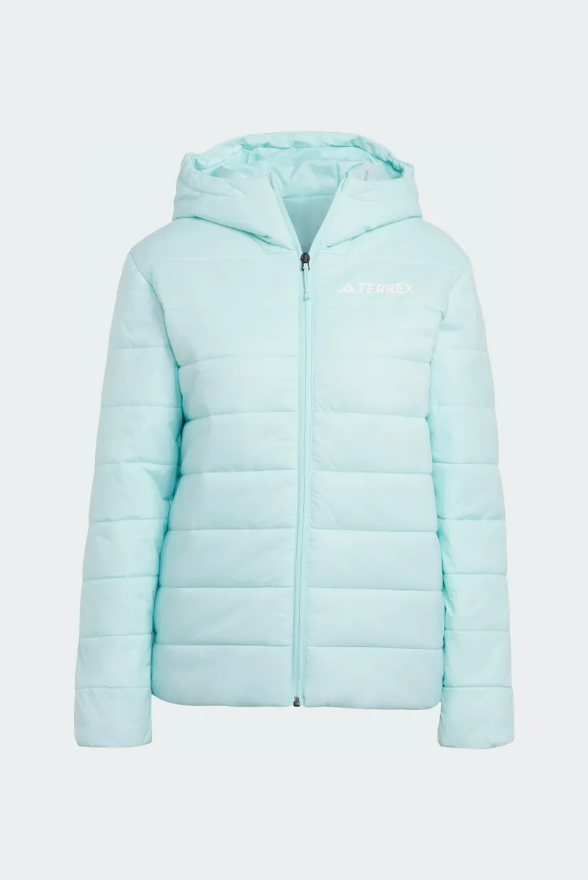 Жіноча м'ятна куртка Terrex Multi Essentials CLIMAWARM Insulated Hooded 6