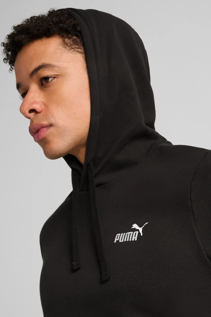 Чоловіче чорне худі Essentials Small No. 1 Logo Hoodie Men 4