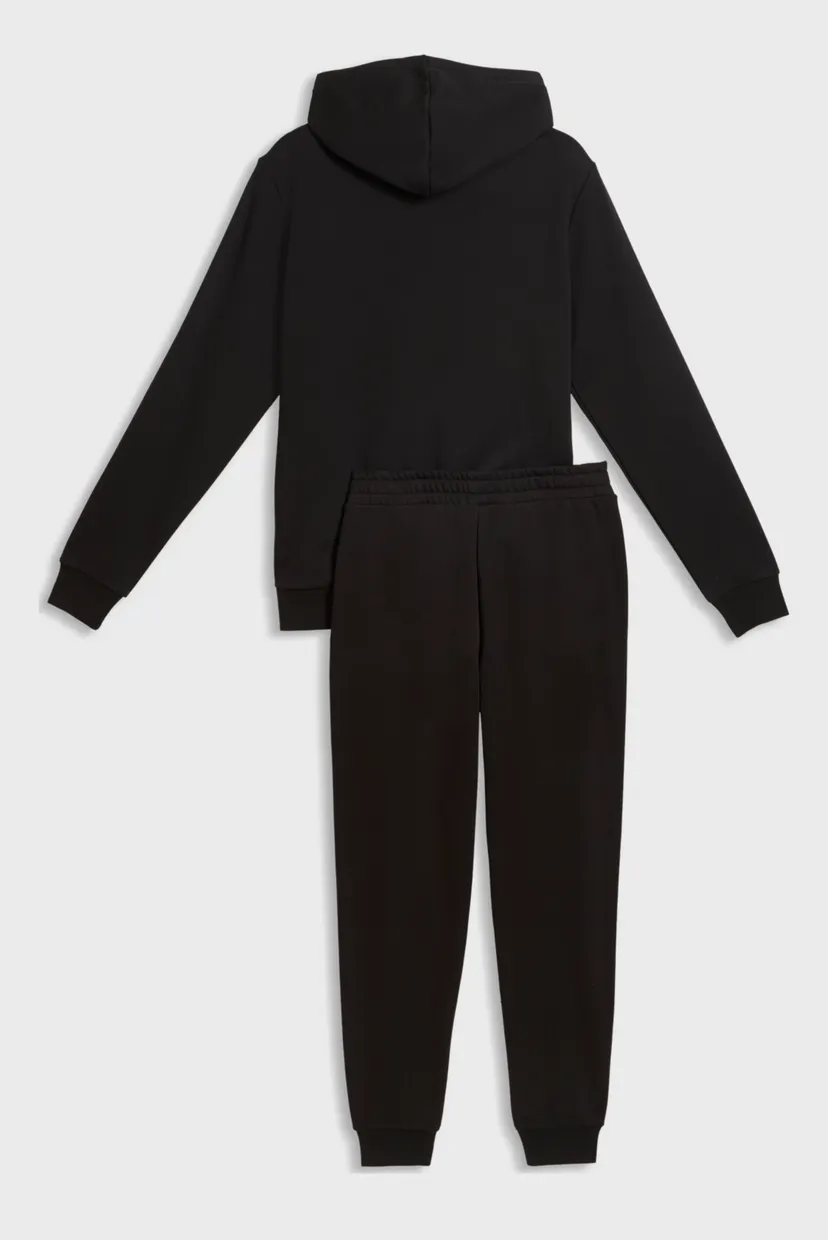 Чоловічий чорний спортивний костюм (худі, штани) Hooded Tracksuit Men 5