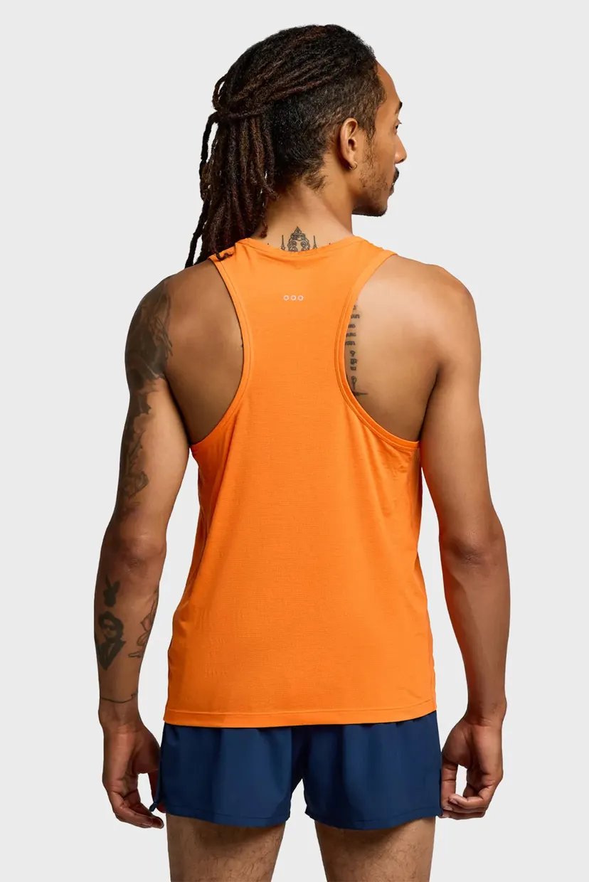 Мужская оранжевая майка STOPWATCH SINGLET 3