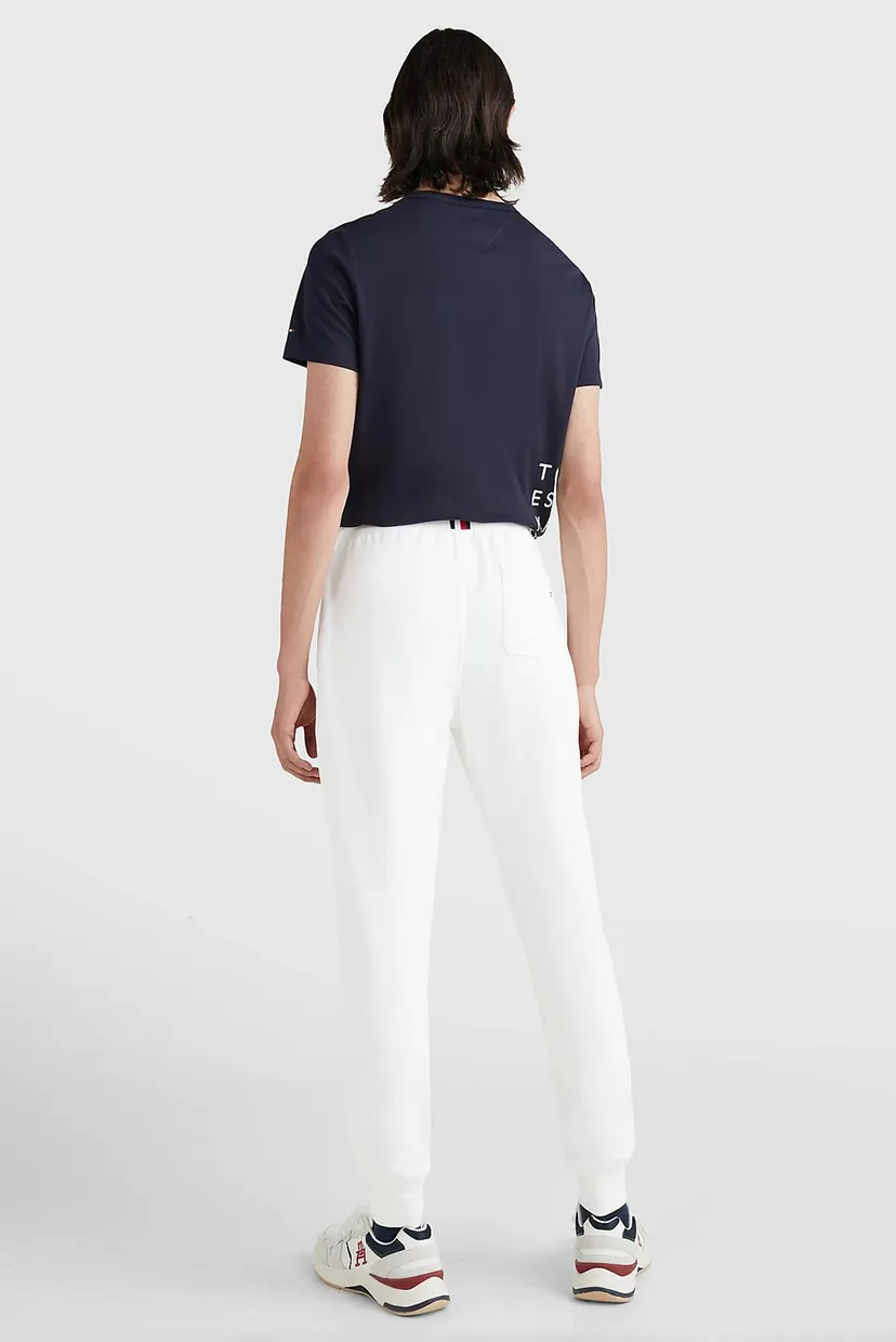Мужские белые спортивные брюки TOMMY LOGO 3