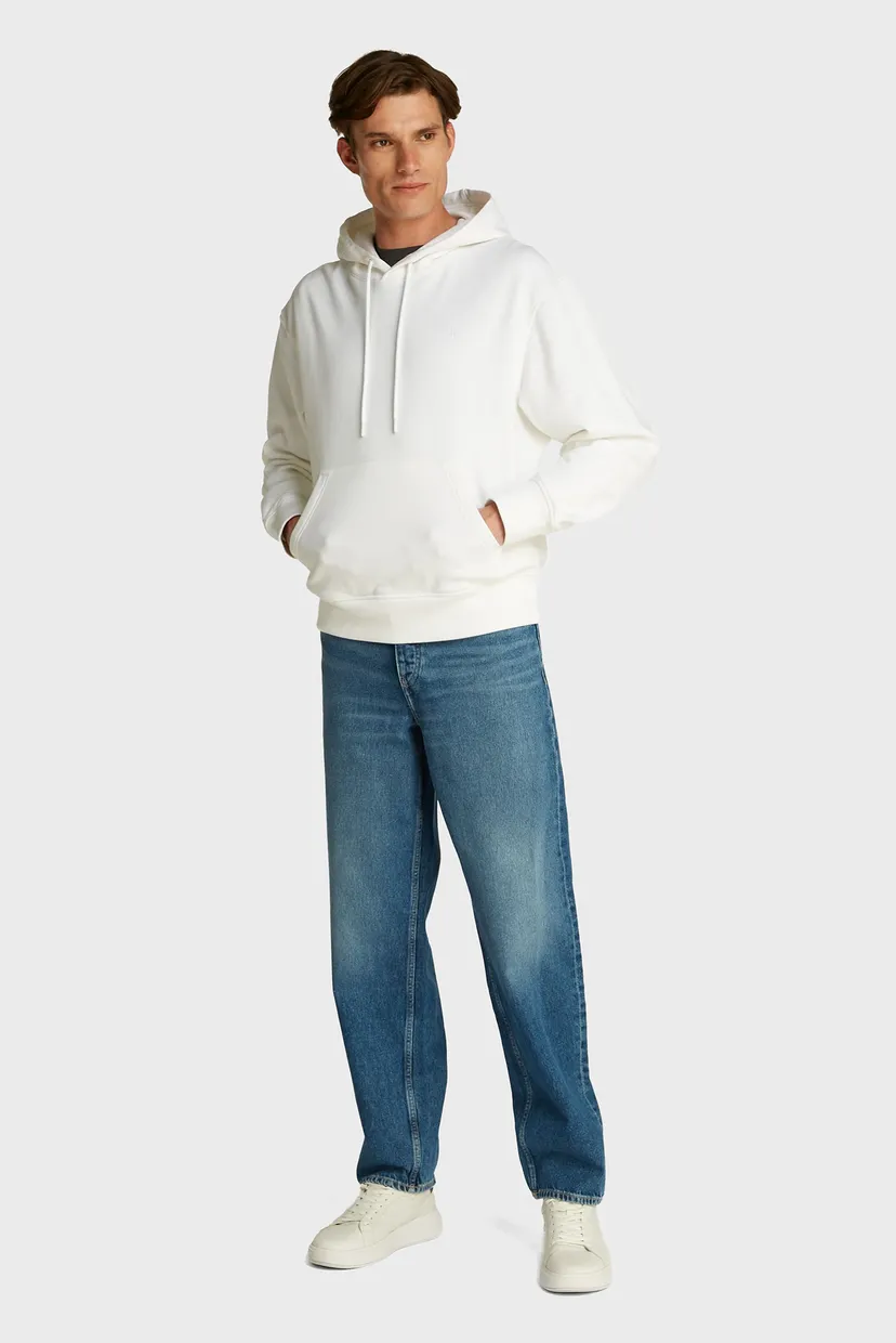 Чоловіче біле худі SOFT LAYERED MONOGRAM 3
