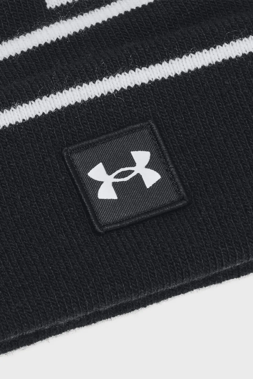 Чоловіча чорна шапка M Halftime Pom Beanie 3