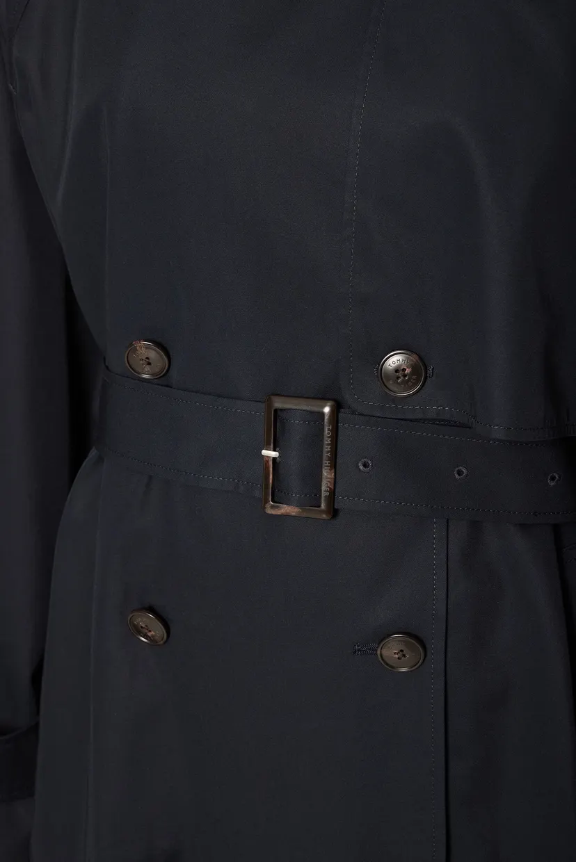 Женский темно-синий тренч OVERSIZED TRENCH COAT 5
