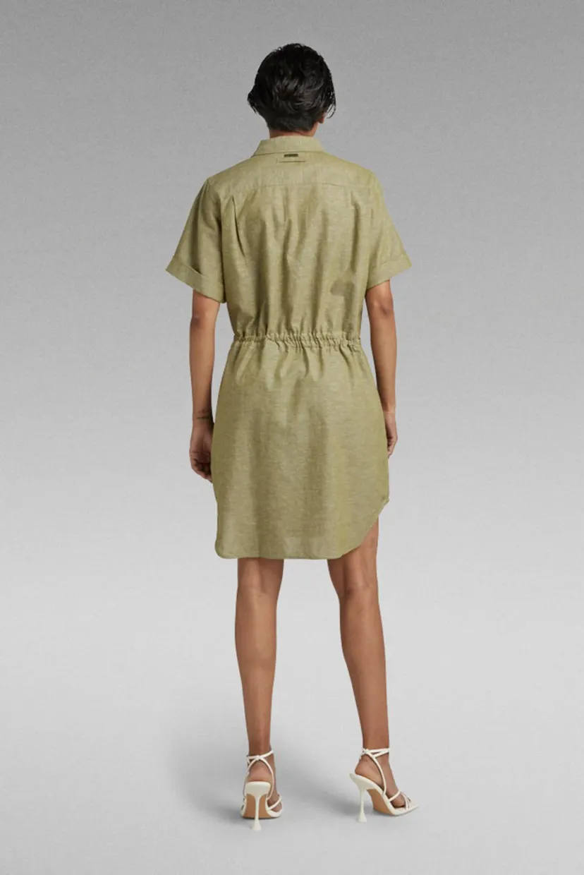 Жіноча оливкова сукня Millery pockets dress 3