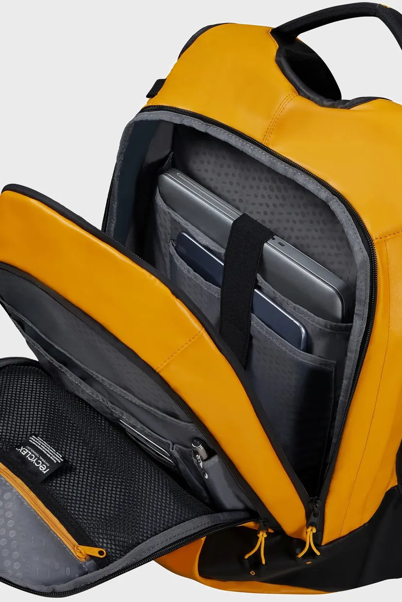 Желтый рюкзак для ноутбука ECODIVER YELLOW 7