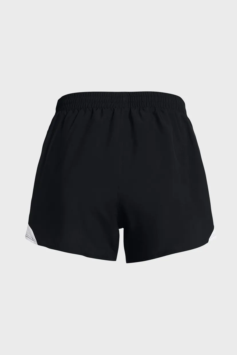 Жіночі чорні шорти UA Fly By 3'' Shorts 6