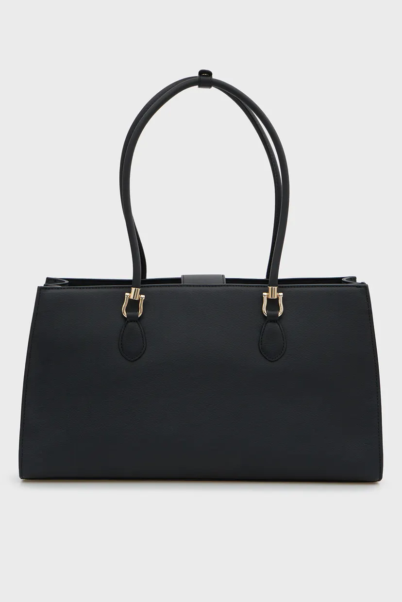 Женская черная сумка GRACE SATCHEL 4