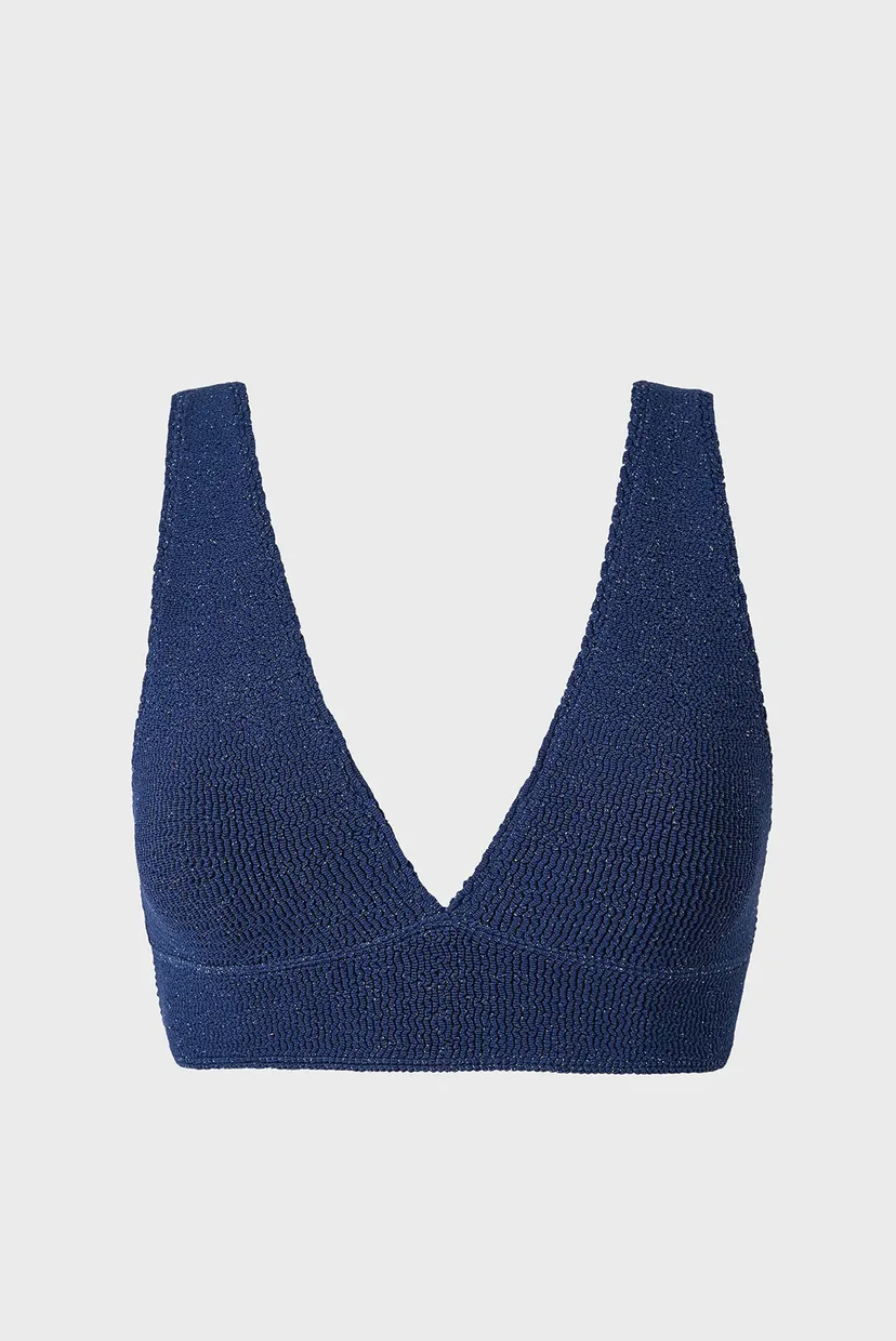 Жіночий синій ліф від купальника ONESIZE 4