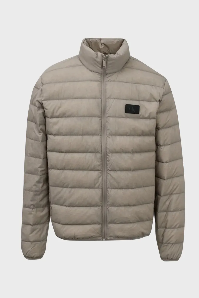 Чоловічий бежевий пуховик UL DOWN JACKET 7