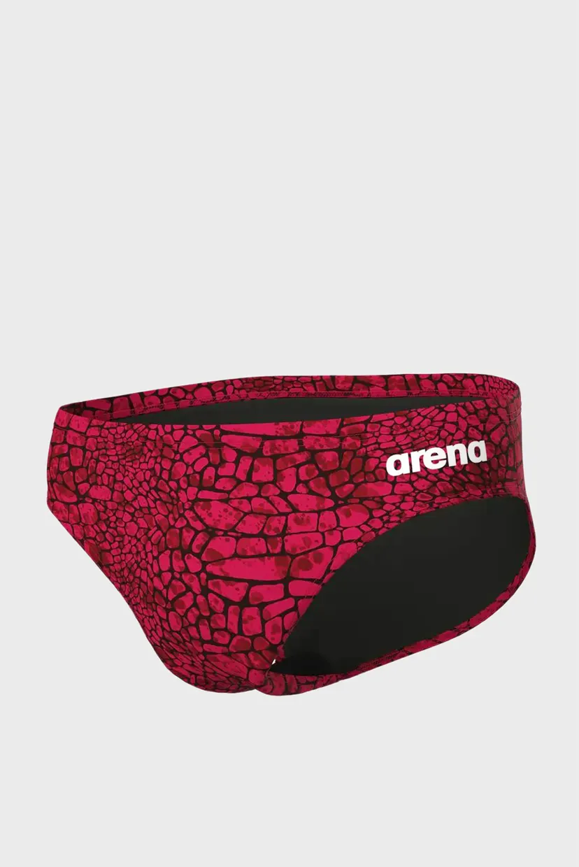 Мужские красные плавки с узором SNAKESKIN SWIM 4